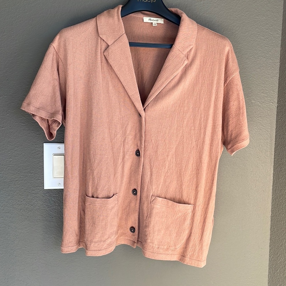 Madewell relaxed button down shirt